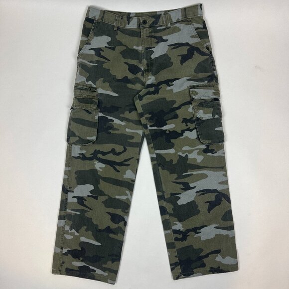 Vintage 90's Lee Camo Cargo Pants - Picture 1 of 5